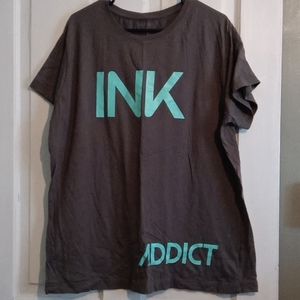 Ink addict size 2x t shirt